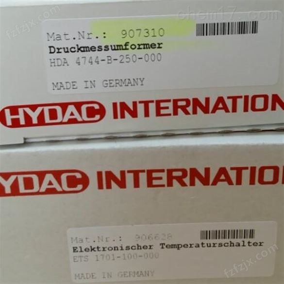 原装HYDAC传感器多少钱